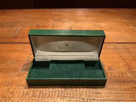 Scatola ROLEX vintage 60/70's Triangle Box Rare Pre